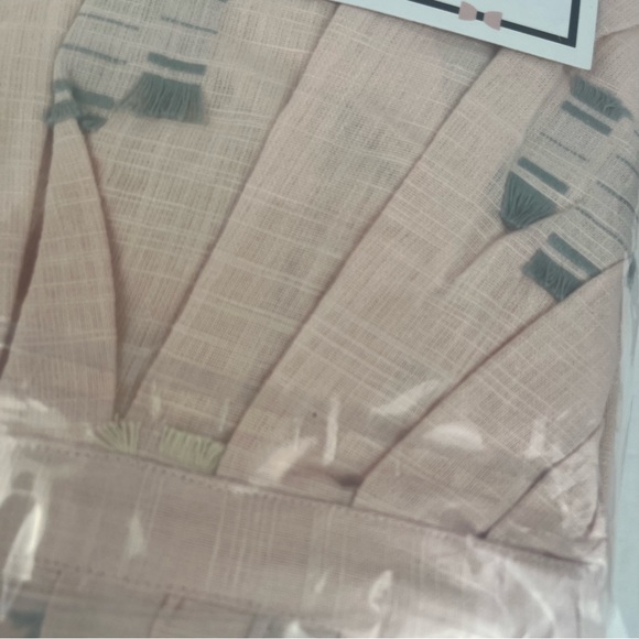 Simply Whimsical Bel Air pink/grey dress style apron-NIP - Picture 8 of 12